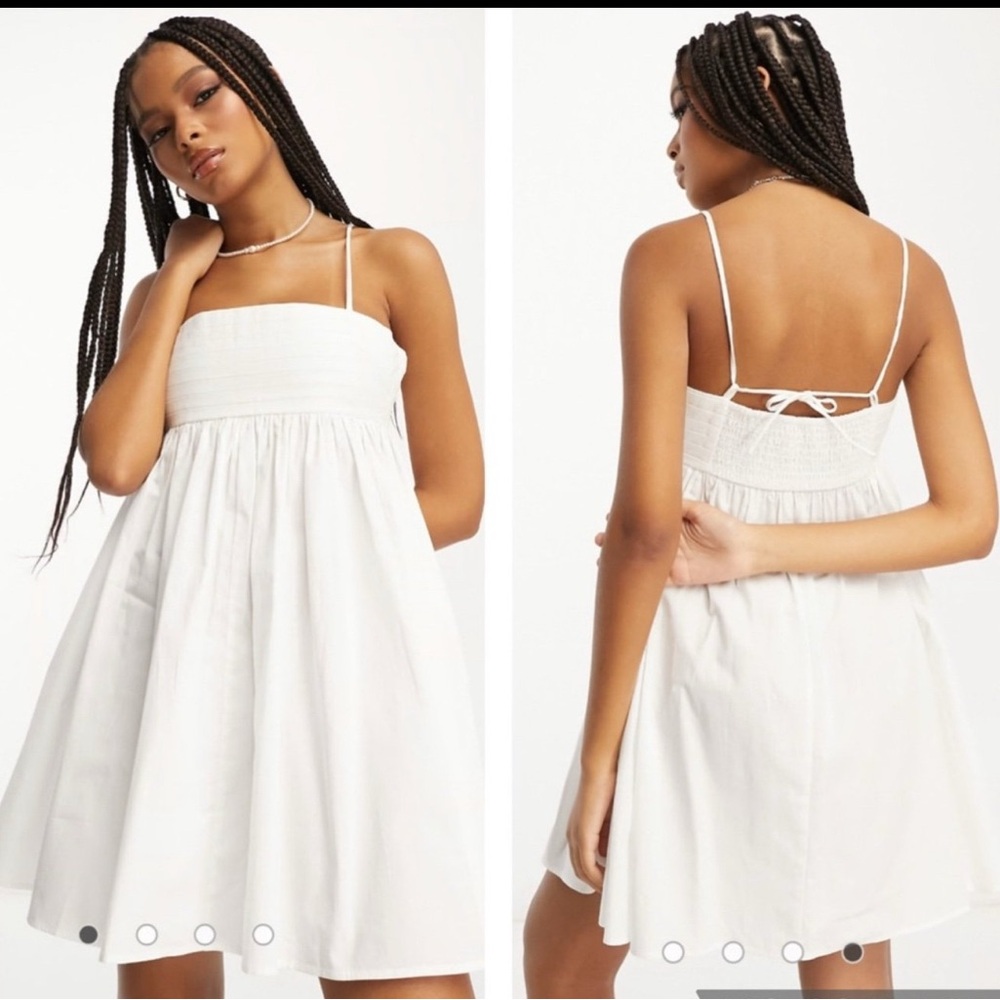 ASOS White Dress Sz 10 NWT